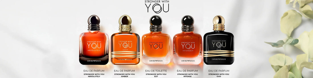 Elevate Your Fragrance with Armani's Iconic Stronger With You Collection π