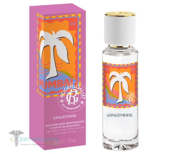 Les Aventures Gingembre Eau de Cologne 30ml - Roger & Gallet