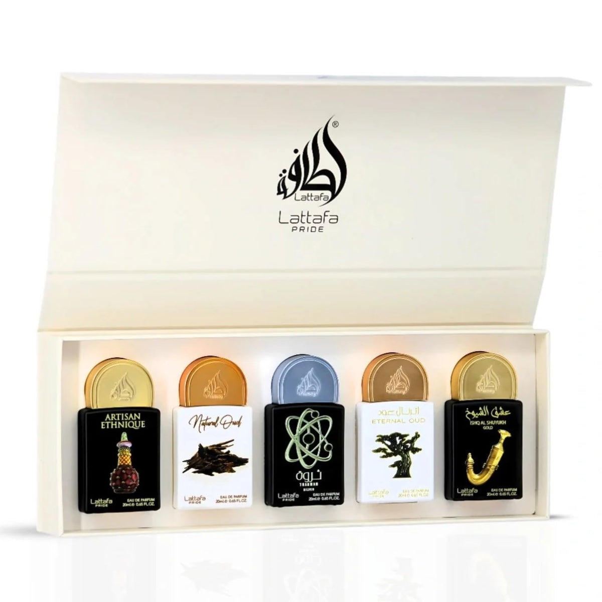 Coffret Cadeau Lattafa Pride Collection No. 2 Eau de Parfum (5 × 20ml) - Lattafa