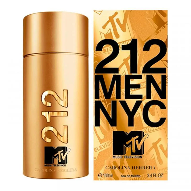 212 Men MTV EDT 100ml - Carolina Herrera