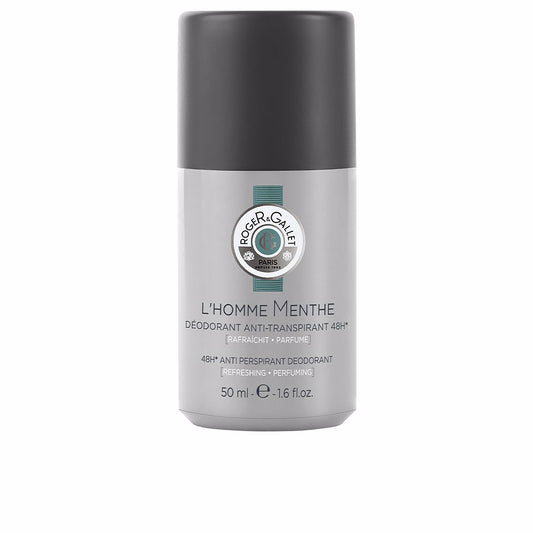 L'HOMME MENTHE Deo Roll-On 50ml - Roger & Gallet