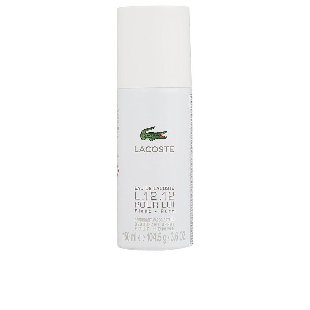 L.12.12 Pour Lui Blanc Pure Deodorant 150ml - Lacoste