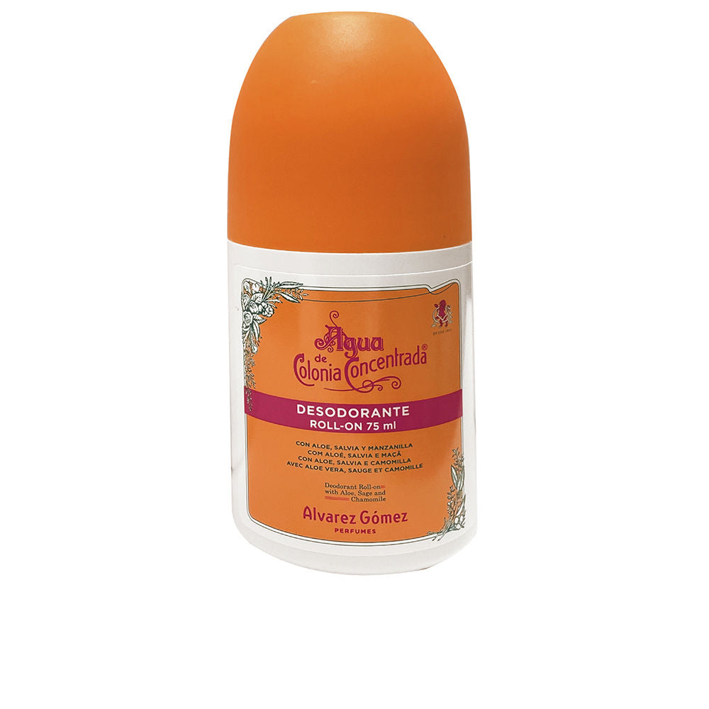 Agua de Colonia Concentrada Desodorante Roll-On 75ml - Alvarez Gómez
