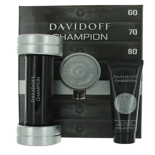 Champion EDT 90ml Gift Set - Davidoff