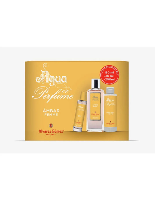 Amber Femme EDP Gift Set - Alvarez Gómez