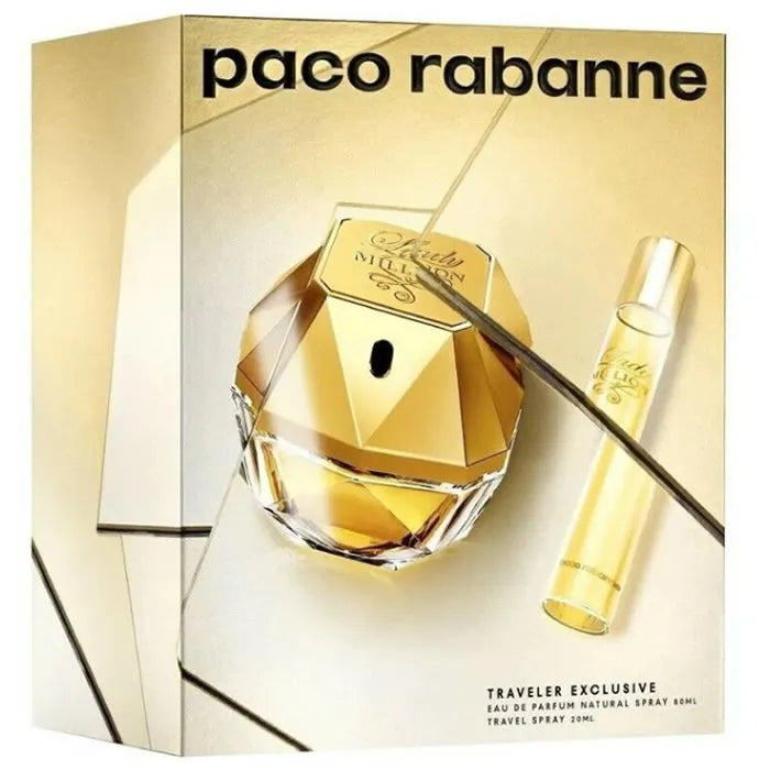 Lady Million EDP 80ml Gift Set - Rabanne