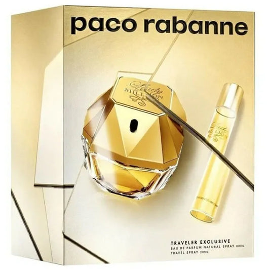 Lady Million EDP 80ml Gift Set - Rabanne
