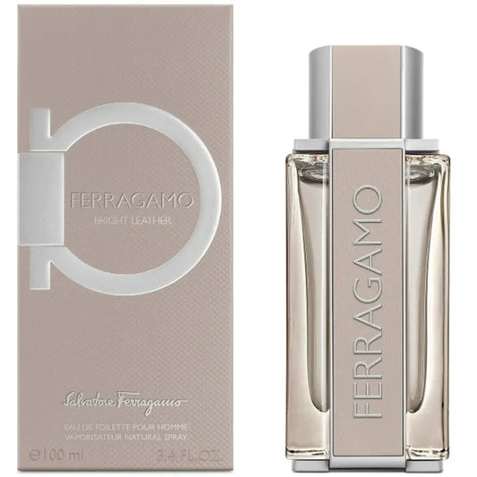 Bright Leather Men EDT 100ml - Salvatore Ferragamo