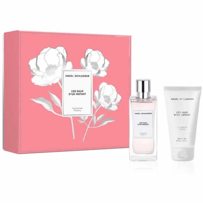 Immense Peony EDT 100ml Gift Set - Angel Schlesser