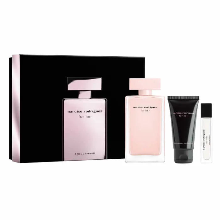 For Her EDP 100ml Gift Set - Narciso Rodriguez