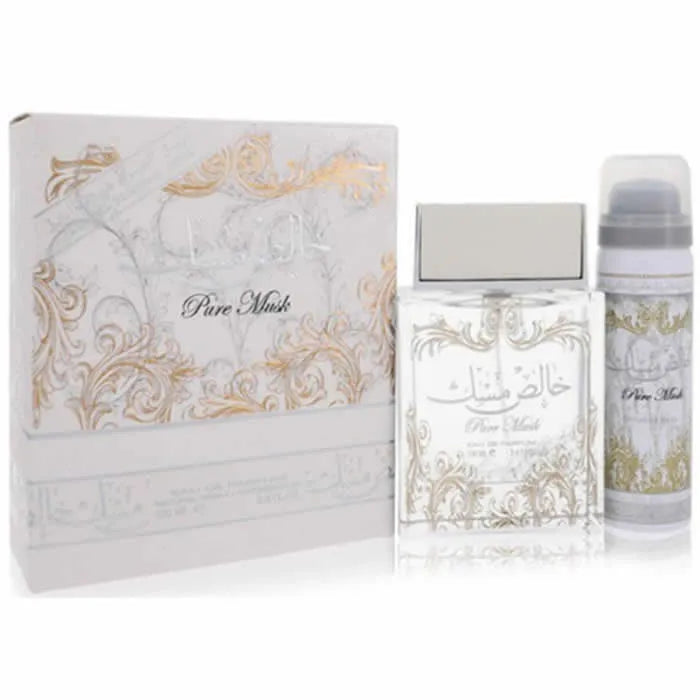 Pure Musk EDP 100ml Deo Roll-On 50ml - Lattafa