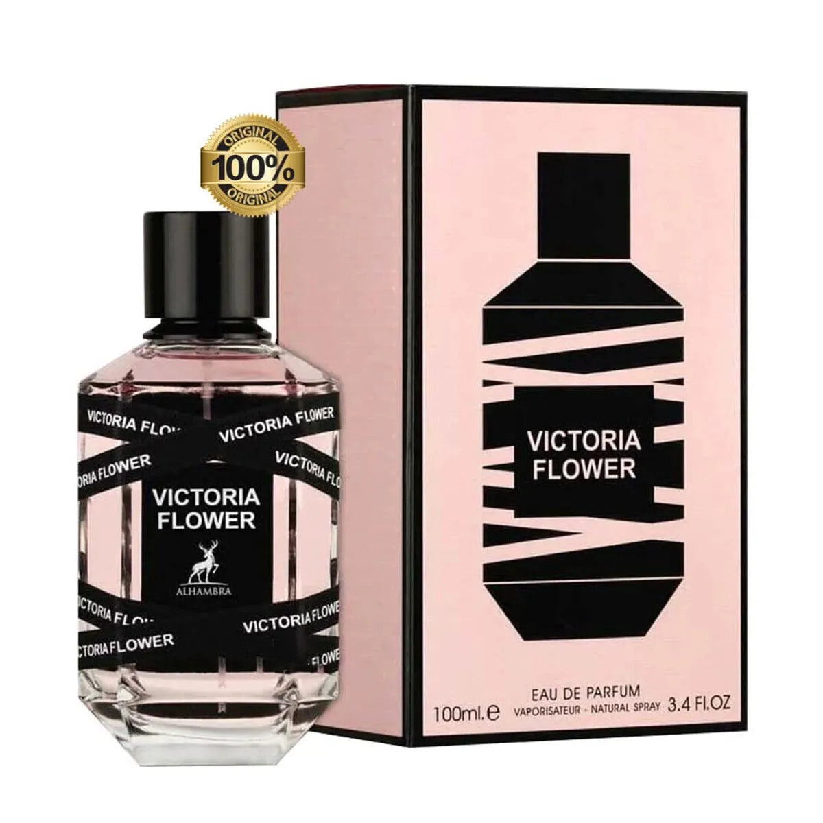Victoria Flower Eau de Parfum 100ml - Maison Alhambra