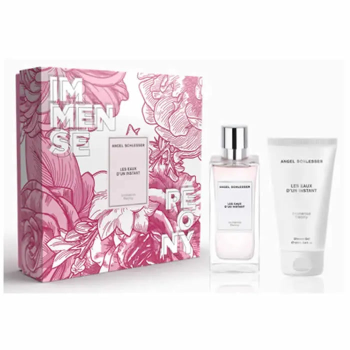 Immense Peony EDT 100ml Gift Set - Angel Schlesser