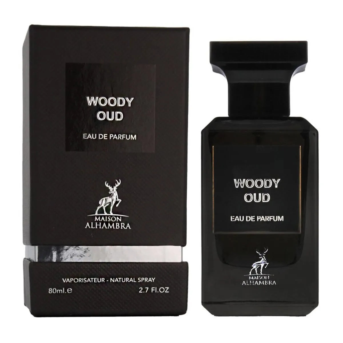 Woody Oud EDP 80ml - Maison Alhambra