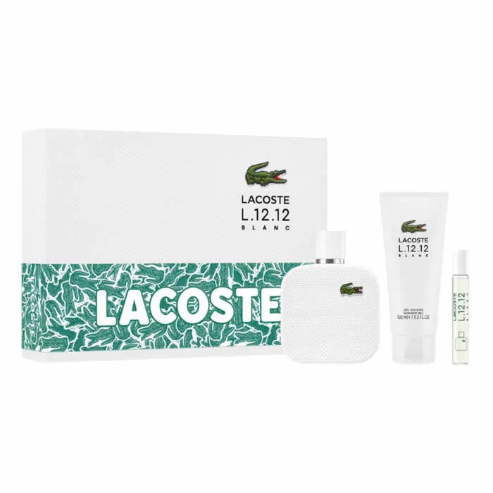 l 12 12 Blanc EDT 100ml Gift Set - Lacoste