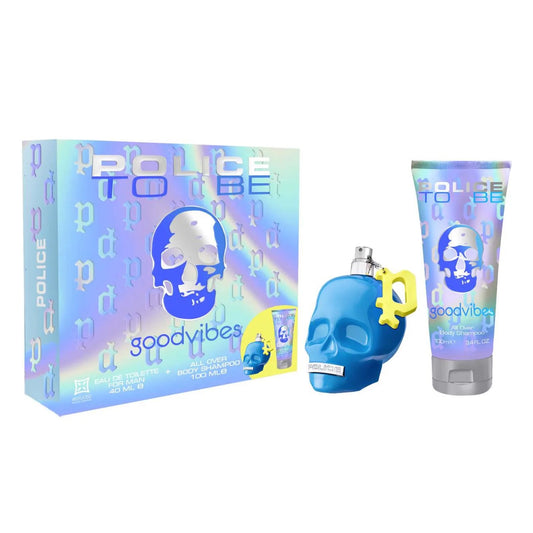 To Be Goodvibes EDT 40ml Champu y Gel 100ml - Police