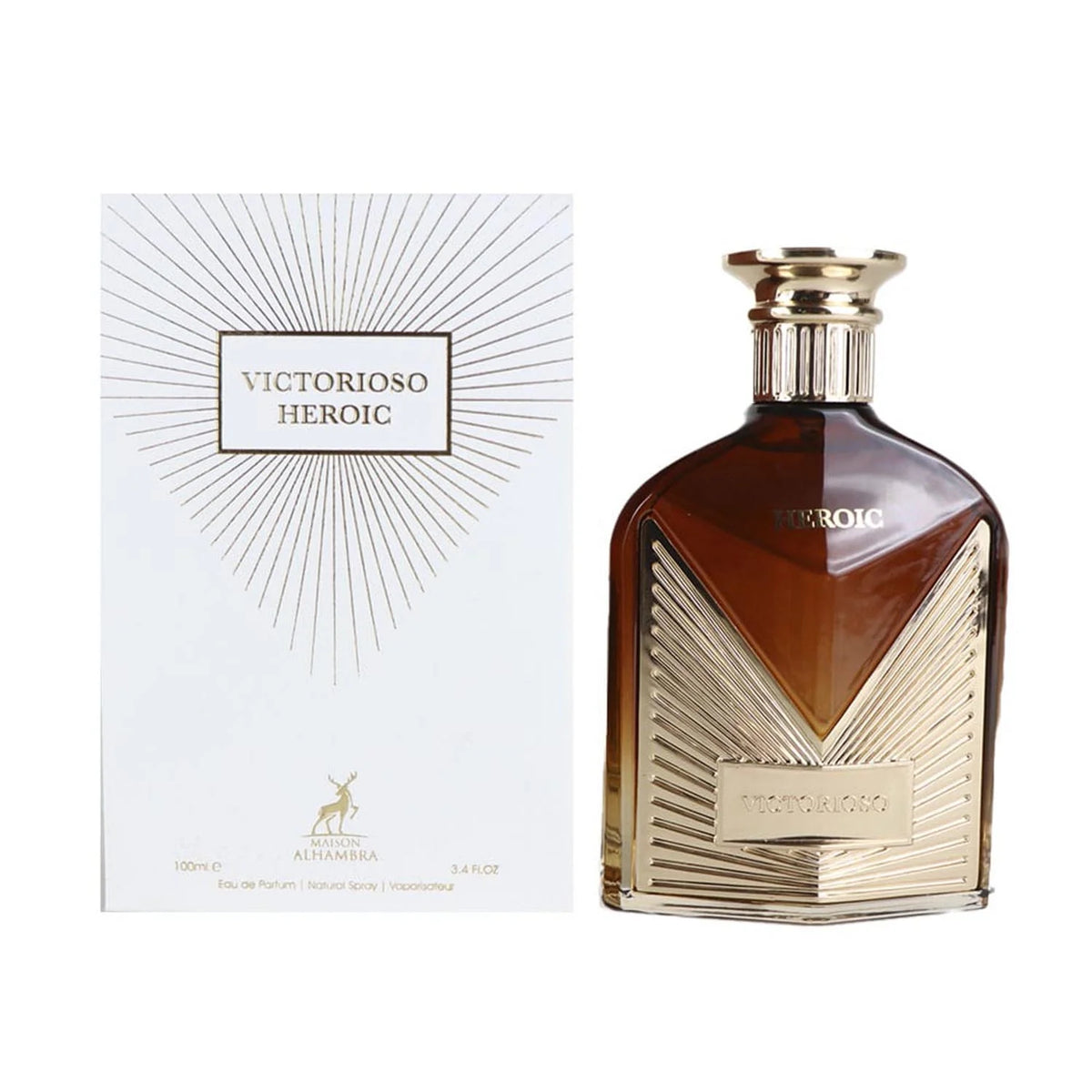 Victorioso Heroic Eau de Parfum 100ml - Maison Alhambra