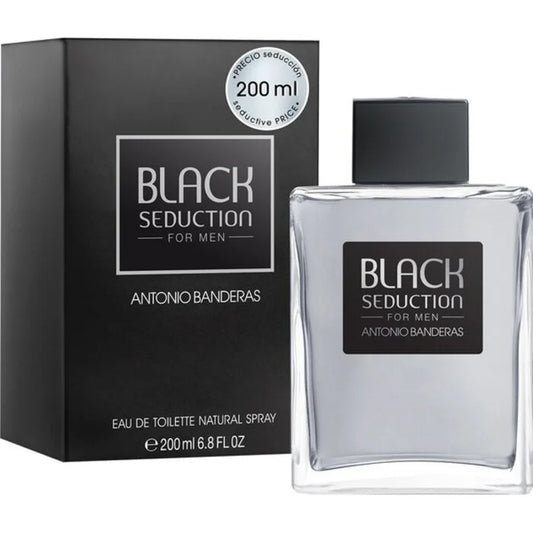 Black Seduction EDT 200ml - Antonio Banderas
