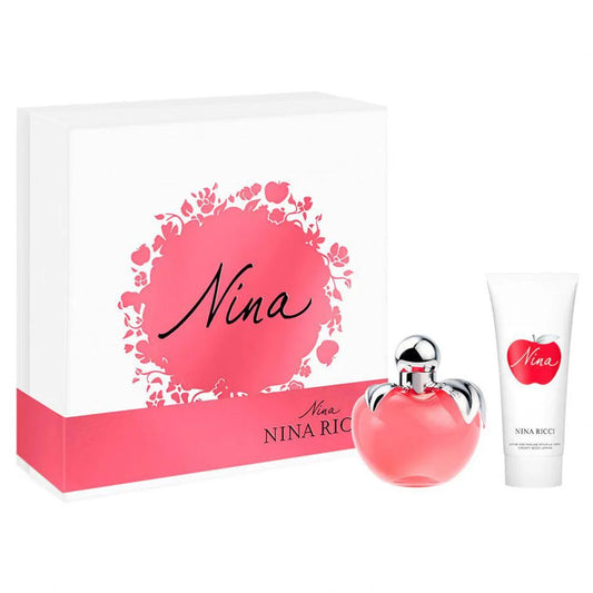 Nina Refillable EDT 80ml Creamy Loción Corporal 75ml - Nina Ricci