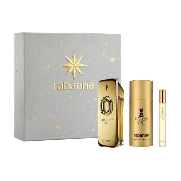 Million Gold EDP 100ml Gift Set - Rabanne