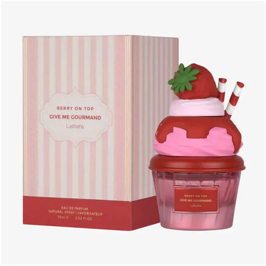 Berry on Top Give Me Gourmand EDP 75ml - Lattafa