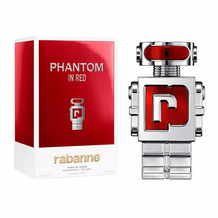 Phantom in Red Refillable Parfum 150ml - Rabanne
