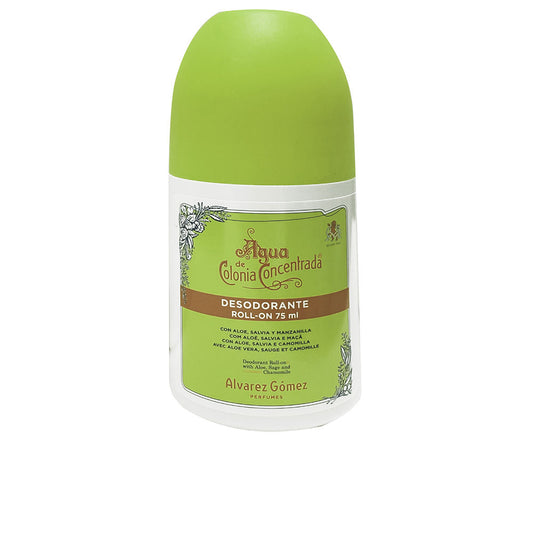 Agua de Colonia Concentrada Roll-On Deodorant 75ml - Alvarez Gómez