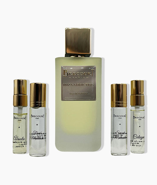 Ibiza Addiction Eau de Parfum Geschenkset (100ml + 4 × 6ml) - Brecourt