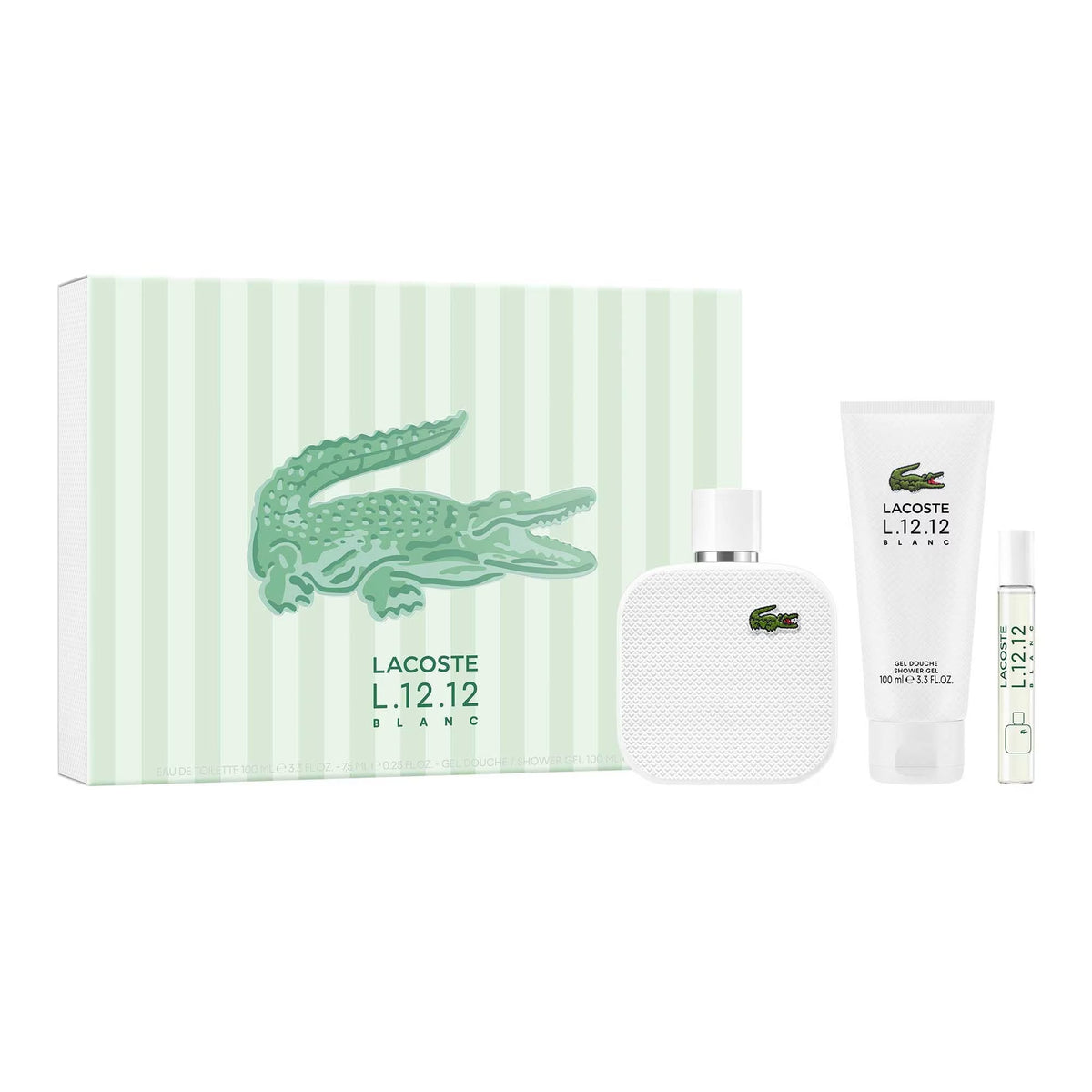 Eau L12.12 Blanc Eau de Toilette Gift Set - Lacoste