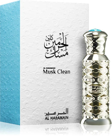 Musk Clean Perfume Oil 12ml - Al Haramain